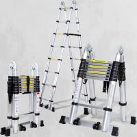Escalera Telescópica de Aluminio de 5m Portátil, Desmontable, Antideslizante, Extensible, Multiusos, Carga de 150kg Mejoras del Hogar y Herramientas - details 0