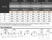 TRAFZA-vestido largo con escote en V para Mujer, prenda sin mangas con cremallera ajustada, pliegues, versátil, verano, 2024 - details 0
