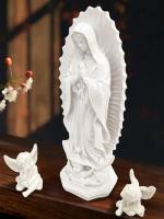 Estatua de la Virgen de Guadalupe Adorno Religioso de Resina para Decoración del Hogar - details 2
