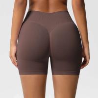 Pantalones cortos de gimnasio ajustados de estiramiento alto cómodos respirables deportivos de cintura para mujer, ropa deportiva para mujer para - details 27