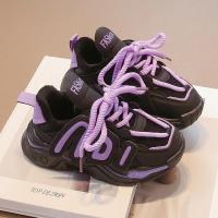 Zapatos informales antideslizantes para niños y niñas, zapatillas deportivas versátiles y elegantes, de fondo suave, estilo coreano, a la moda, novedad de invierno, 2024 - details 3