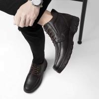 2025 Nuevo Producto Creativo Estilo para caminar al aire libre Botas De invierno para hombre Botas Altas De cuero Zapatos - details 8
