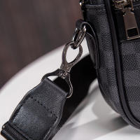 👟 👜 🎒 👓 Nuevo bolso de hombro para hombre casual europeo y americano, bolso para hombre, tendencia urbana, bolso pequeño horizontal, mochila pequeña para joven, bolso de moda. - details 10