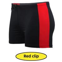 Bañadores de talla grande para hombre, traje de baño con logo impreso para playa, parque acuático, traje de baño grande de ángulo plano para adultos, pantalones cortos cómodos y transpirables para verano - details 3