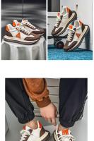 Nuevos zapatos transpirables antideslizantes de lujo a la moda, zapatos versátiles de ocio para hombres, zapatos ligeros y cómodos para caminar - details 14
