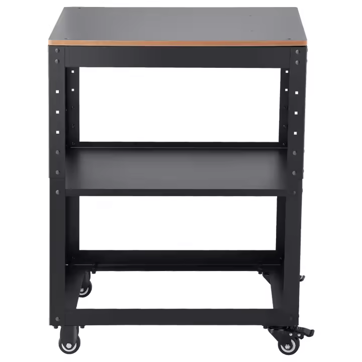 SucceBuy Soporte para cepilladora, capacidad de 100 libras, altura ajustable con 4 ruedas estables y almacenamiento, ideal para la mayoría de cepilladoras, sierras y herramientas eléctricas de banco - 1