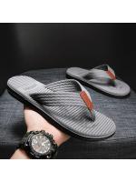 Zapatillas con letras a la moda para hombre, zapatillas de playa de verano con parte inferior de goma para exteriores, zapatos geniales, estilo informal para hombres jóvenes - details 1