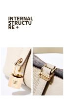 Nueva Moda Textura Bucket Bag, Cesta Vegetal Bolsos de Mujer, Bolso de Cuero, Nueva Boda Bolsas Premium - details 3