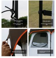 Tienda ducha camping al aire libre privacidad vestidor Protección solar - details 11
