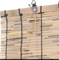 Maxia Market Persiana Enrollable de Junco - Estor Cortina de Caña con Elevador Decoración para Ventanas o Puertas - Ideal para Casas de Campo - details 3