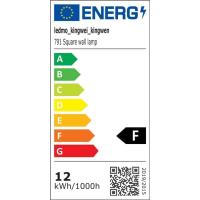 4 Piezas Aplique de Pared Interior/Exterior 12W Aplique Exterior Pared 3000K Blanco cálido Ángulo de haz Ajustable Negro Apliques Pared Led Impermeable - details 21
