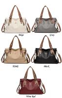 Bolso de mano de cuero de alta calidad para mujer, Cartera de diseñador de lujo de gran capacidad, Bandera de hombro, informal - details 3
