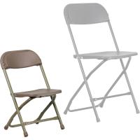 10 sillas Plegables de plástico para niños, Color borgoña, Juego de 10 - details 20
