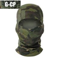 Pasamontañas táctico, máscara facial completa, cubierta de escudo, sombrero de caza y ciclismo, bufanda de camuflaje - details 6