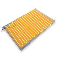Almohadilla calentadora para el cuerpo, estera de calefacción suave de 12V, 9 temperaturas ajustables, manta de calor eléctrica para invierno - details 12