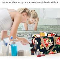 Neceser para mujer neceser portátil neceser grande organizador de artículos de tocador kit de niñas bolsa viaje de lavado - details 1