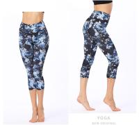 Pantalones De Yoga Con Estampado Para Mujer, Diseño De Cintura Alta Y Tejido Suave Para Una Mayor Comodidad - details 8