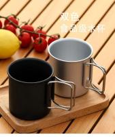 Taza de aleación de aluminio para acampar, villa turística, equipo para picnic al aire libre, juego VIE, utensilios de cocina para senderismo - details 9