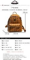 Mochila de gran capacidad con textura de lujo ligera marca Hong Kong2025Mochila con remaches de estilo occidental - details 1