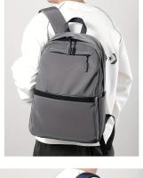 Mochila de negocios casual para hombres con gran capacidad y compartimento para computadora - details 13