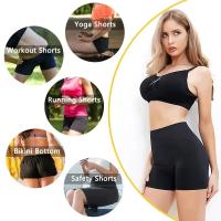 Gran oferta de pantalones cortos deportivos sin costuras para Mujer, pantalones cortos deportivos de cintura alta para verano, Yoga, Fitness, entrenamiento, ciclismo, motociclista, pantalones cortos de gimnasio para Mujer - details 2