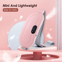 Almohadilla de calor Menstrual para mujer, masajeador eléctrico de período, alivio de cólicos vibratorios, cintura, estómago, cinturón Abdominal cálido - details 9