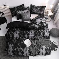 Juego de funda de edredón con funda de almohada, edredón doble, ropa de cama, Queen, King, pareja o cama individual, 3 piezas - details 2