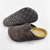 Zapatillas de Cuero Suave Antideslizante Zapatos de Playa para Hombres y Mujeres en Verano - details 24