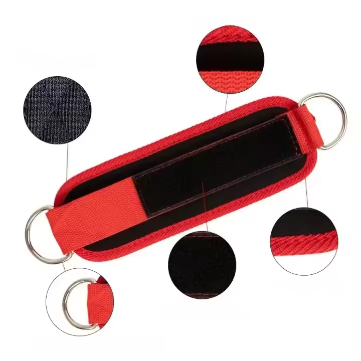 1-10Pcs Tirantes De Tobillo Para Fitness Con Anillas D Ajustables Soporte De Muñeca Para Ejercicios De Poder En El Gimnasio Con Guardia Deportiva Y Abductores De Seguridad - 1