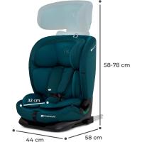 Silla de Coche Isofix para Niños Grupo 1/2/3 9-36 Kg Normativa R129 Protectores Laterales - details 19
