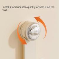 Ventosa de distancia ajustable, estante para tapas de ollas, ahorra espacio, soporte para tapas de ollas de montaje en pared de estilo nórdico, Color crema sin perforaciones - details 4