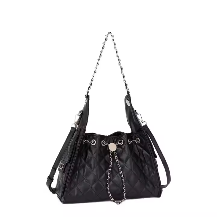 Bolso del cubo del rombo, bolso de la axila del hombro del viajero de gama alta, bolso de las mujeres, nuevo tote de la moda de gran capacidad. - 1