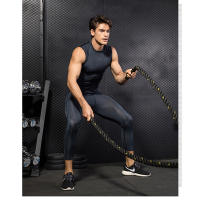 Camiseta de entrenamiento para hombre, camisa de secado rápido, tela de escamas de serpiente - details 2
