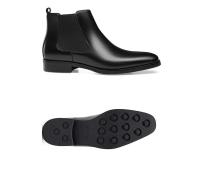 Cojín de cerdo cómodo y genuino de estilo moderno, azada hecha a mano de alta calidad, bota, cuero respirable para hombre Chelea - details 15