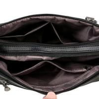 Bolso de mano de piel de vaca y cuero para mujer, bolso de gran capacidad, bolso de hombro con patrón impreso Retro, bolso cruzado femenino, nuevo - details 25