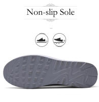 Zapatillas de tenis deportivas para mujer, zapatos cómodos de suela gruesa ligera, sin cordones, de malla transpirable, para caminar al aire libre - details 9