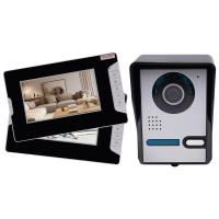2 - Interfono inalámbrico de 7 pulgadas, timbre de puerta, monitor de cámara, juego de videoportero, botón táctil - details 0