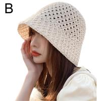Sombrero de Playa de Paja con Dobladillo Ancho Sombrero de Verano Floppy para Mujeres - details 8