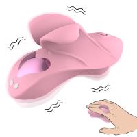 Juguetes para adultos Mini vibrador Mujeres Juguetes sexuales, 8 vibraciones Estimulador del clítoris de silicona Vibradores para dedos Juguetes sexuales para parejas, Vibrador recargable Vibrador de clítoris para juguetes sexuales y juegos Su placer - details 0