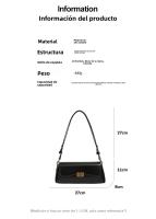 Nueva Bolsa de Hombro de Alta Gama Bolsa de Bagua de Palma Oblicua Portátil - details 4