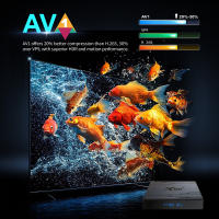 X96 NEX Amlogic S905Y5 TV Box 4K100M Android 14.0 WIFI6 BT5.4 con Air Mouse Opcional, Reproductor Multimedia 2G 16G 4G 32G - details 3