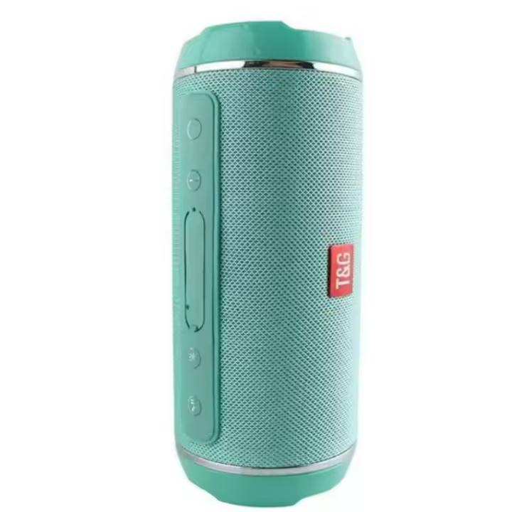 Altavoz Bluetooth inalámbrico portátil TG116 Resistente al agua, compatible con AUX, TF, Radio FM, Subwoofer Ideal para exteriores - 1