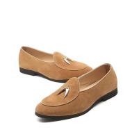 2021 China Compras en línea Moda Marca italiana Zapatos de cuero casuales de lujo para hombres - details 8
