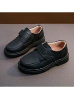 Zapatos de cuero negro para niño, mocasines suaves de estilo británico, a la moda, para primavera y otoño, 2023 - details 1