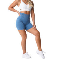 Pantalones Cortos de Fitness para Mujer NVGTN Scrunch Sin Costuras de Spandex Elásticos Transpirables con Efecto Levantador de Cintura para Deportes de Ocio y Correr - details 18