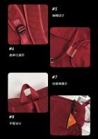 Mochila escolar de gran capacidad para estudiantes, mochila de viaje para pareja, estilo escolar callejero coreano - details 53