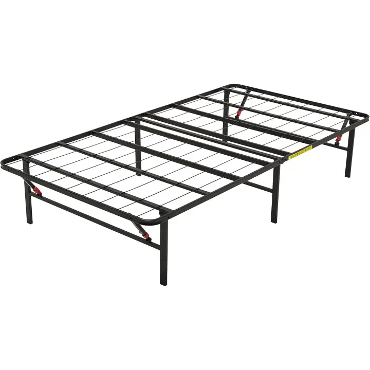 montaje sin herramientas, permite almacenar debajo de la cama, 90 x 200 cm, 35,5 cm, Negro - 1