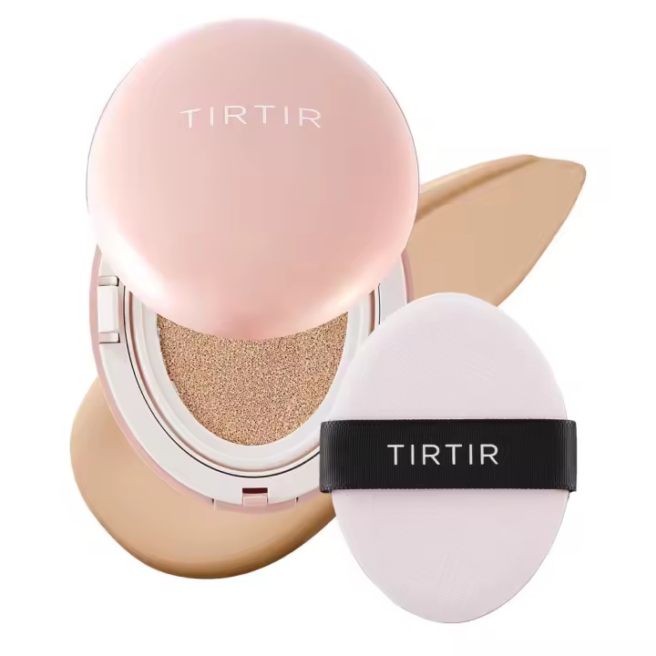 Máscara TIRTIR Fit All Cover Base rosa |   Alta cobertura, acabado Veety Matte, ligero, impecable, corrige el enrojecimiento, coreano - 1