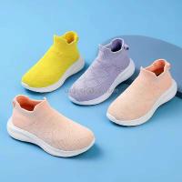 Nuevos calcetines cómodos de bajo precio para niña de 6 a 12 meses, talla 28-39, calcetines de punto ultraligeros, zapatos deportivos para caminar para niños - details 0