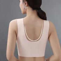 Sujetadores con escote en V profundo y encaje de flores y hojas dulces, copa grande, pechos recogidos, sujetadores push-up sin costuras, lencería resistente a golpes, sujetadores inalámbricos para niñas - details 10